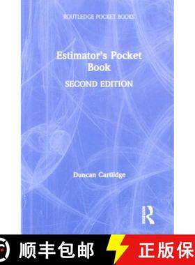 【3-4周达】ESTIMATOR'S POCKET BOOK - CARTLIDGE [9781138366695]