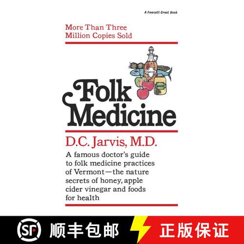【3-4周达】Folk Medicine: A New England Almanac of Natural Health Care from a Noted Vermont Country D... [9780345471741]