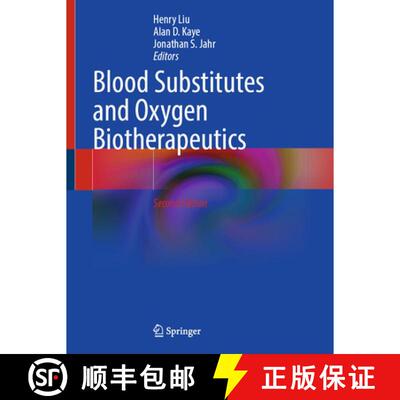 【3-4周达】精装 Blood Substitutes and Oxygen Biotherapeutics (Second Edition 2026) [9783032226556]