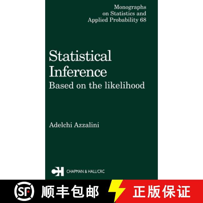 【3-4周达】Statistical Inference Based on the likelihood: Based on the likelihood [9780412606502]