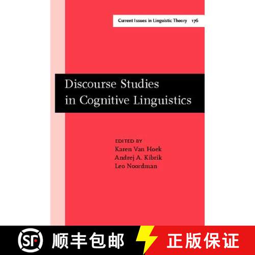 【3-4周达】精装 Discourse Studies in Cognitive Linguistics: Selected papers from the 5th Internationa... [9789027236821]