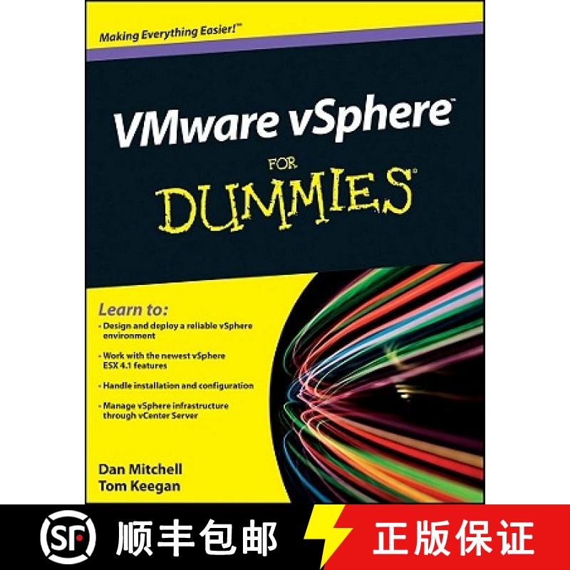 【3-4周达】Vmware Vsphere For Dummies [Wiley计算机] [9780470768723]