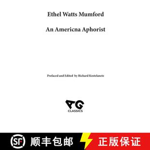 【3-4周达】精装 Ethel Watts Mumford: An American Aphorist [9798869299161]