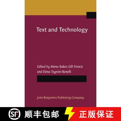 【3-4周达】精装 Text and Technology: In Honour of John Sinclair [9789027221384]