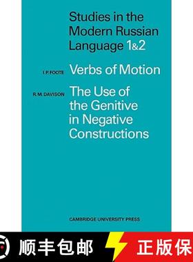 【3-4周达】Studies in the Modern Russian Language: 1. Verbs of Motion Use Genitive 2. the Use of the ... [9780521113991]