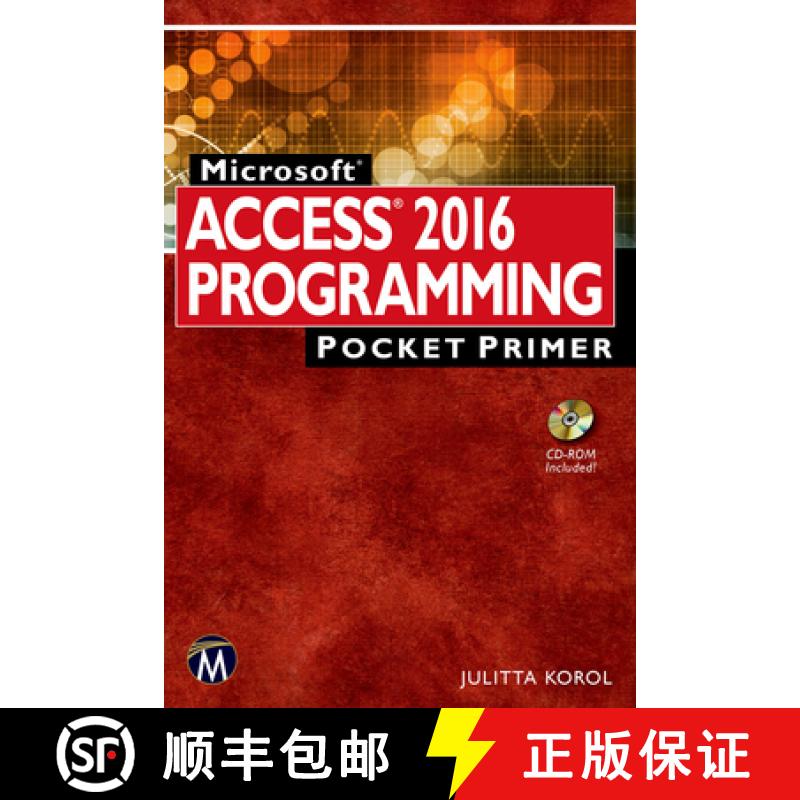 【3-4周达】Microsoft Access 2016 Programming Pocket Primer [9781942270812]