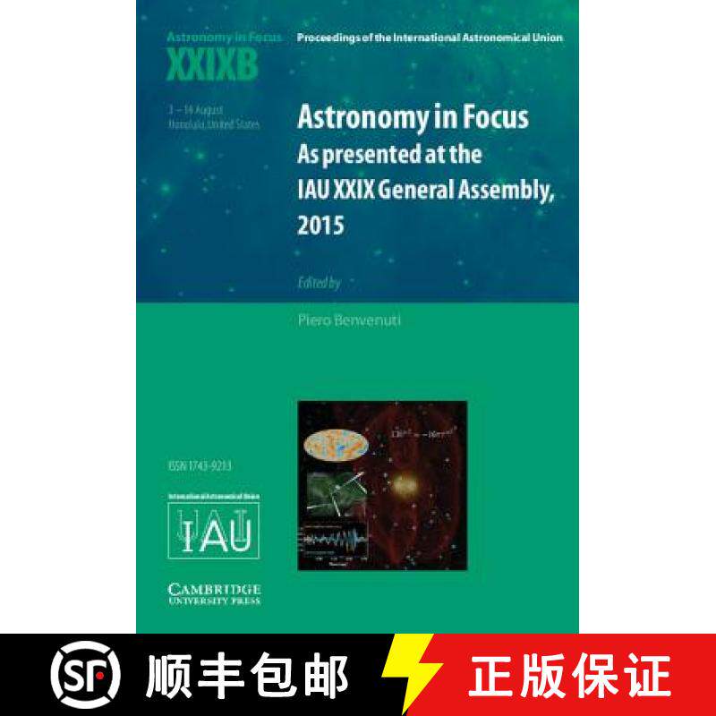 【3-4周达】Astronomy in Focus Xxixb: Volume 2: As Presented at the Iau XXIX General Assembly, 2015 [9781107169838]