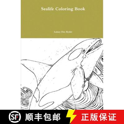 【3-4周达】Sealife Coloring Book [9781678108502]