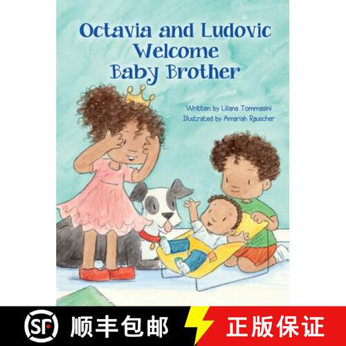 【3-4周达】精装 Octavia and Ludovic Welcome Baby Brother [9781998816675]