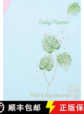 预订 Undated minimal daily planner: Daily organizer 2021 - make today amazing [9787556993017]