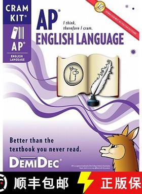 预订 AP English Language Cram Kit: Better than the textbook you never read. [9781936206131]