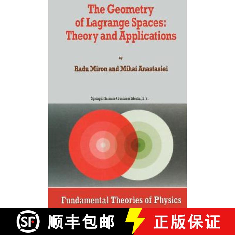 【3-4周达】The Geometry of Lagrange Spaces: Theory and Applications [9789401043380]