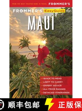 【3-4周达】Frommer's EasyGuide to Maui [9781628874860]