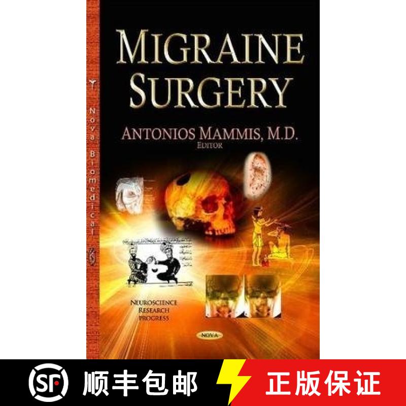 【3-4周达】Migraine Surgery [9781633217614]
