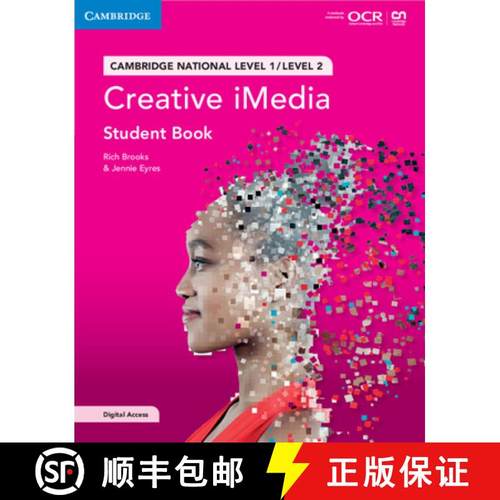 【3-4周达】Cambridge National in Creative Imedia Student Book with Digital Access (2 Years): Level 1/... [9781009110358]