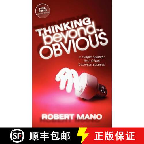 【3-4周达】Thinking Beyond the Obvious : A Simple Concept that Drives Business Success [9781600378690]