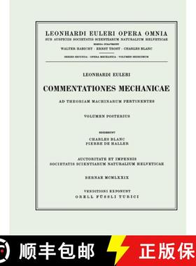 【3-4周达】Commentationes Mechanicae AD Theoriam Machinarum Pertinentes 2nd Part [9783764314460]