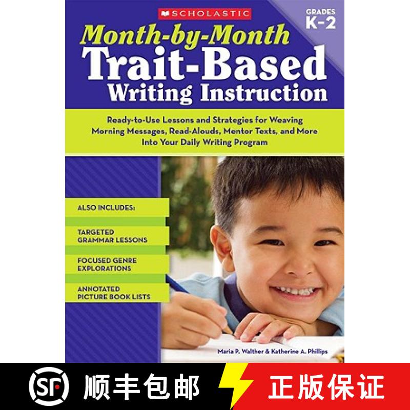 【3-4周达】Month-By-Month Trait-Based Writing Instruction [9780545066938]