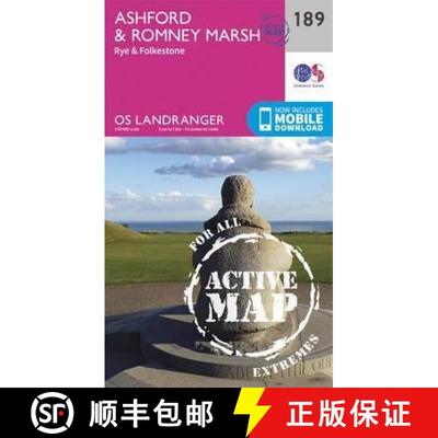 【3-4周达】Ashford & Romney Marsh, Rye & Folkestone [9780319475126]