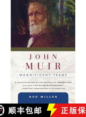 【3-4周达】John Muir: Magnificent Tramp [9780765310729]