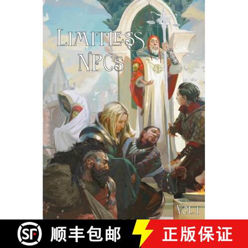 【3-4周达】精装 Limitless Non Player Characters vol. 1 [9781948379229]