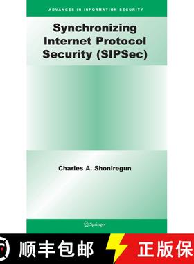 【3-4周达】Synchronizing Internet Protocol Security (SIPSec) [9780387327242]