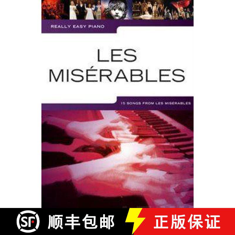 【3-4周达】Really Easy Piano: Les MisA (c)Rables [9781783055654]