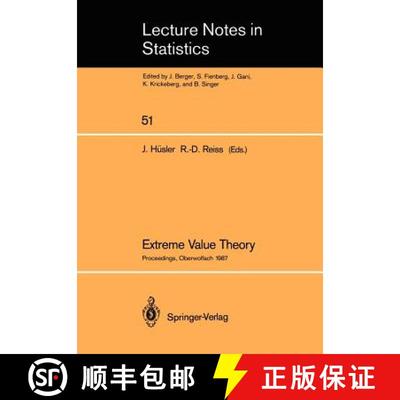 【3-4周达】Extreme Value Theory : Proceedings of a Conference held in Oberwolfach, Dec. 6-12, 1987 [9780387969541]