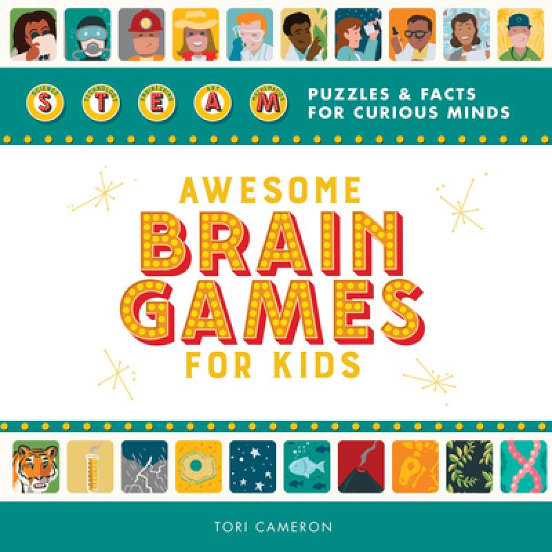预订 awesome brain games for kids: steam . [9781641527514]