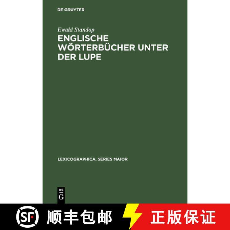 预订 Englische Woerterbucher unter der Lupe [9783484309029]