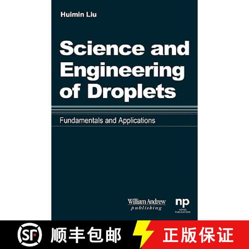 【3-4周达】精装 Science and Engineering of Droplets:: Fundamentals and Applications [9780815514367]