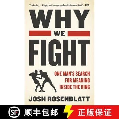 【3-4周达】Why We Fight: One Man’s Search for Meaning Inside the Ring [9780062569998]