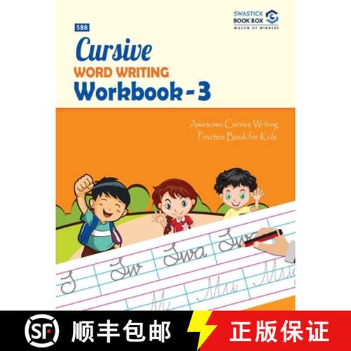 【3-4周达】SBB Cursive Word Writing Workbook - 3 [9789389288667]