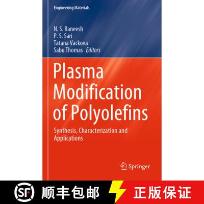 【3-4周达】Plasma Modification of Polyolefins : Synthesis, Characterization and Applications [9783030522667]