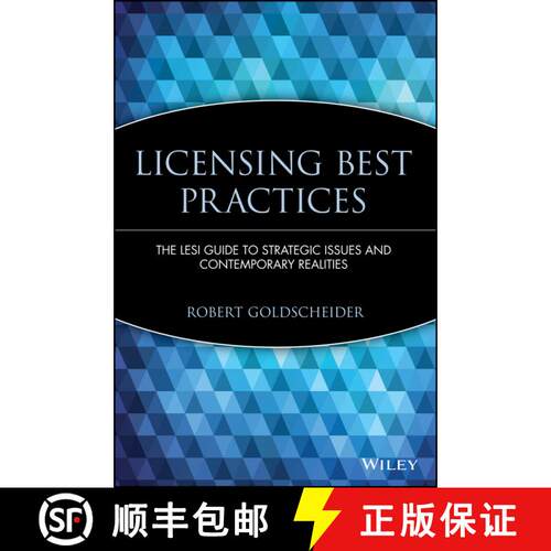 【3-4周达】精装 The Lesi Guide To Licensing Best Practices: Strategic Issues And Contemporary Realiti... [9780471219521]