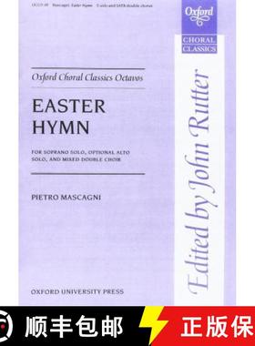 【3-4周达】Easter Hymn from Cavalleria Rusticana: Vocal score (Vocal score) [9780193760615]