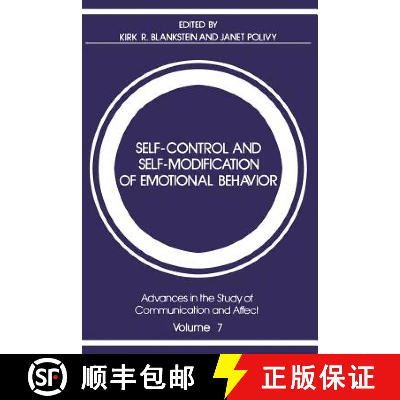 【4周达】Self-Control and Self-Modification of Emotional Behavior [9781461592624]