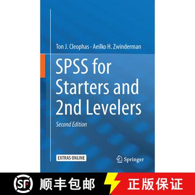 【3-4周达】精装 SPSS for Starters and 2nd Levelers (Second Edition 2016) [9783319205991]