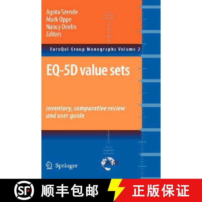 【3-4周达】Eq-5d Value Sets: Inventory, Comparative Review and User Guide [9781402055102]