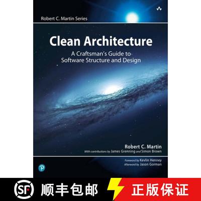 【3-4周达】Clean Architecture: A Craftsman's Guide to Software Structure and Design [9780134494166]