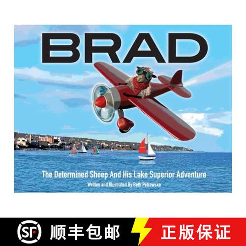 【3-4周达】Brad: The Determined Sheep And His Lake Superior Adventure [9798348501112]