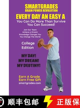 预订 EVERY DAY AN EASY A Study Skills (College Edition Paperback) SMARTGRADES BRAIN POWER REVOLUTION:... [9798869075659]