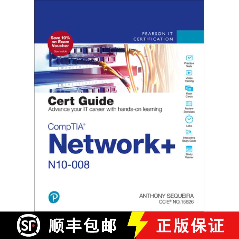 【3-4周达】Comptia Network+ N10-008 Cert Guide [9780137449941]
