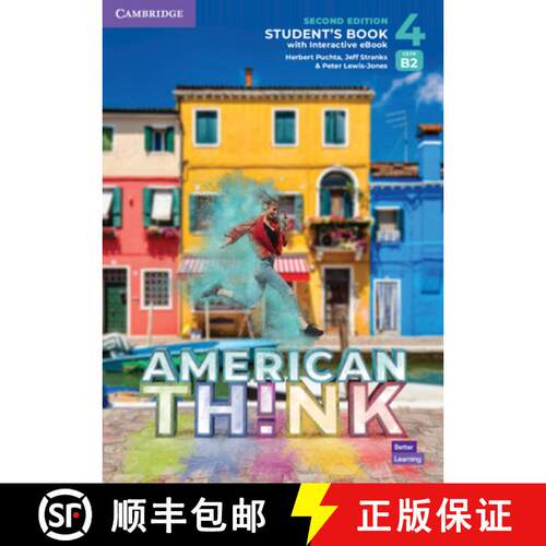 预订 Think Level 4 Student's Book with Interactive eBook American English [9781009152082]