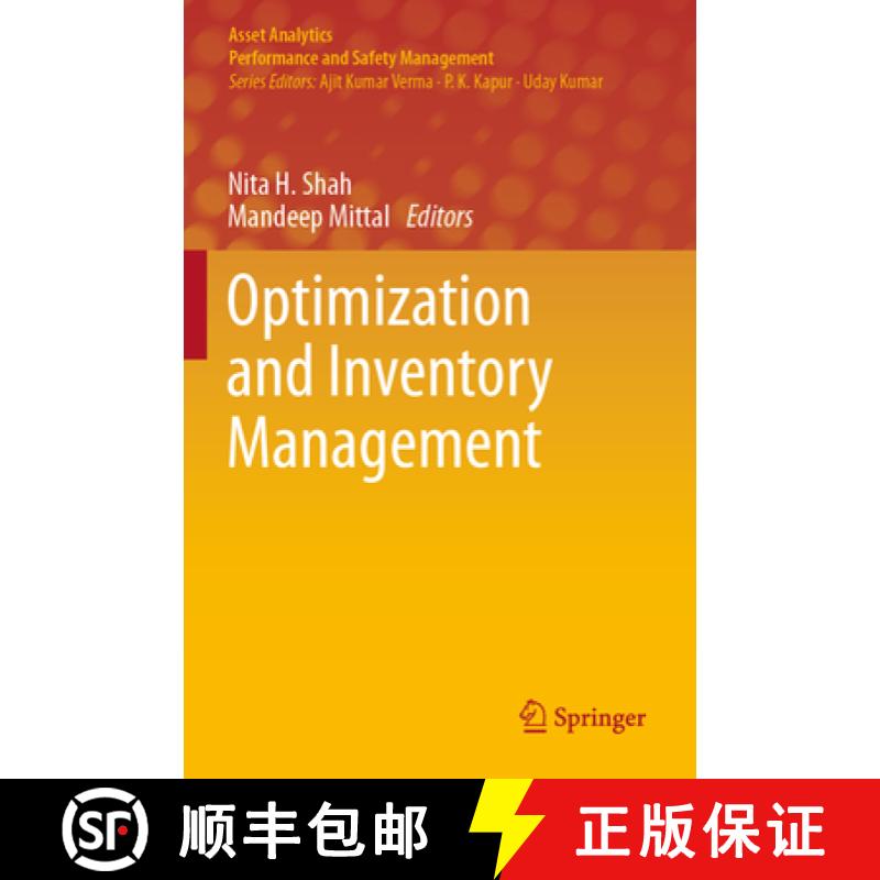 【3-4周达】Optimization and Inventory Management [9789811397004]