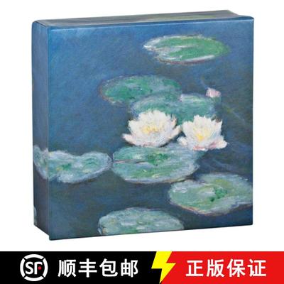 【3-4周达】Monet Mini FlipTop Notecard Box: Gift Enclosures Full Color Mini Cards and Envelopes [9781623257293]
