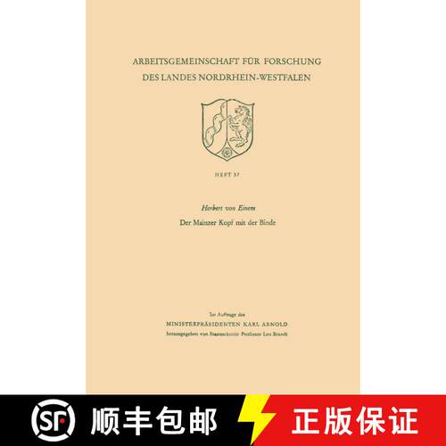 【3-4周达】Der Mainzer Kopf mit der Binde [9783322980243]