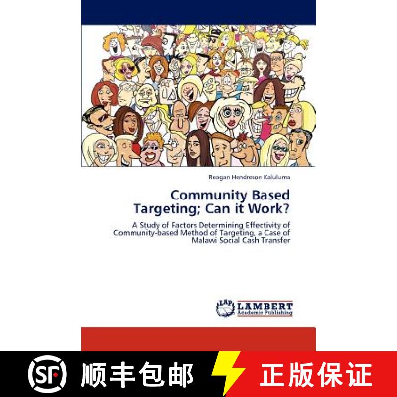 预订 Community Based Targeting; Can it Work? [9783844386844]