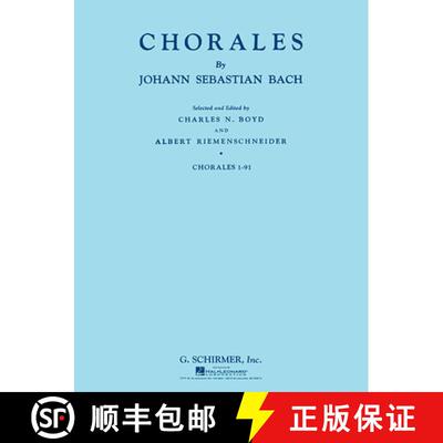 【3-4周达】Chorales 1-91, Open Score: Piano Solo [9781423474739]