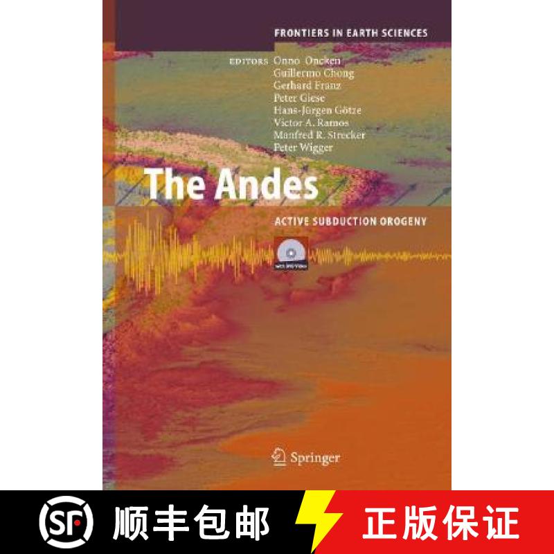【3-4周达】The Andes: Active Subduction Orogeny [With DVD Video] [9783540243298]